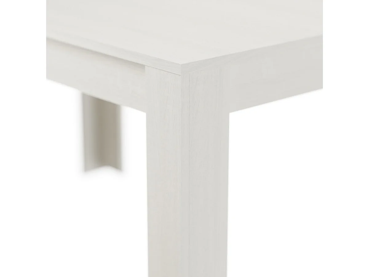 Mesa de Comedor, Mesa de Salón Fija, Robusta y Funcional, Color Andersen Pino, Medidas: 140 cm (Largo) x 80 cm (Ancho) x 75 cm (Alto) – Meyvaser