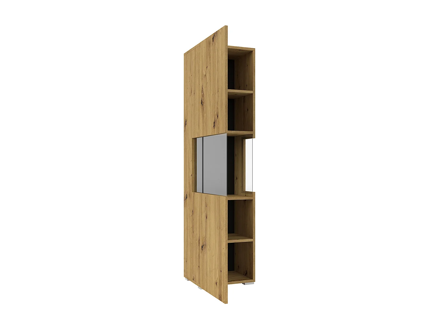 Vitrine 1 porte Glora Bois
