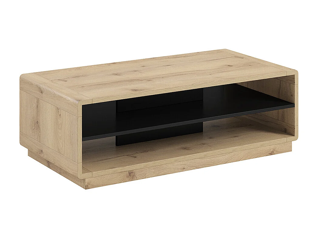 Table basse Raven Noir et Bois