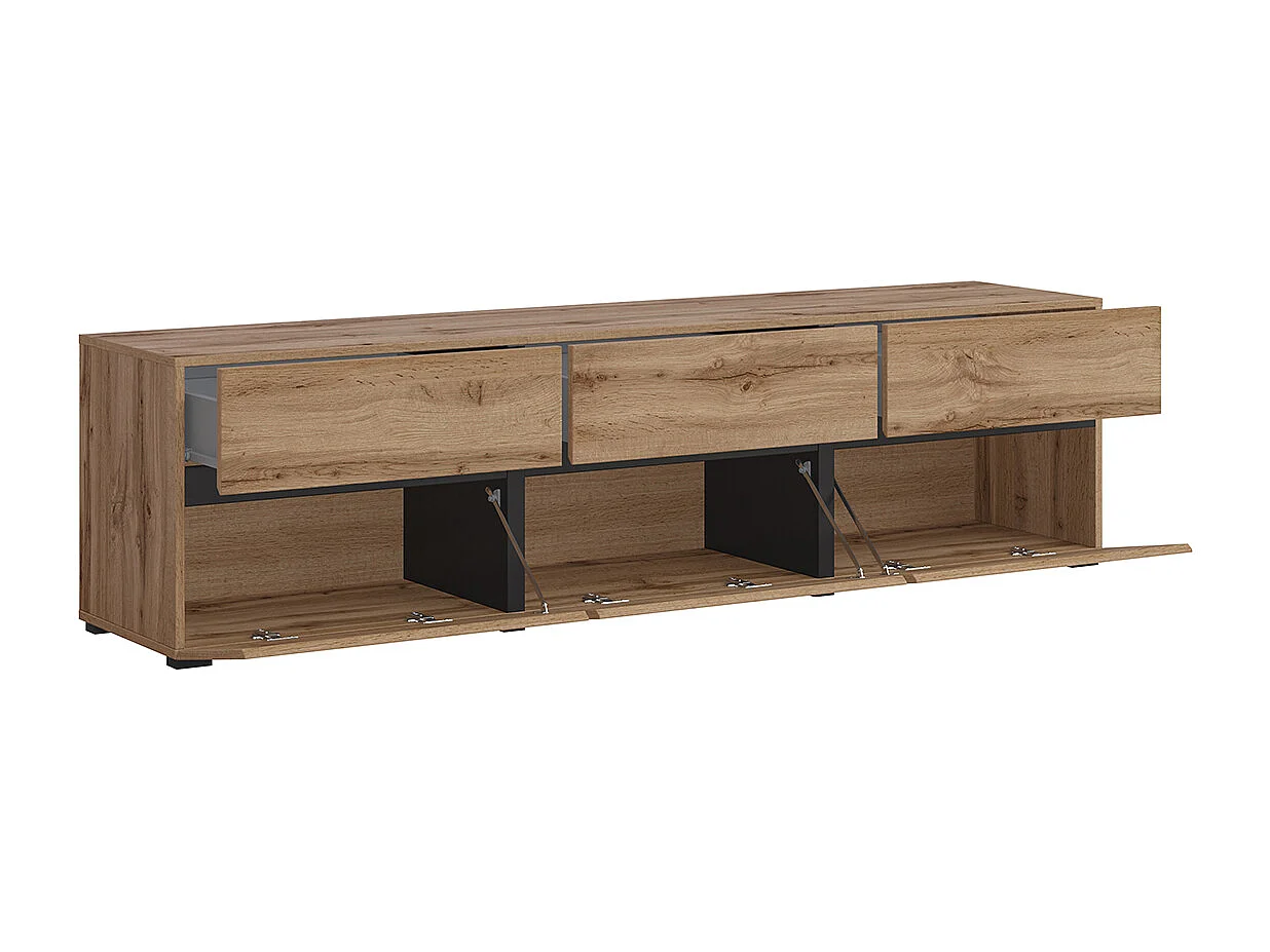Mueble TV 3 puertas 180 cm Lilia Madera