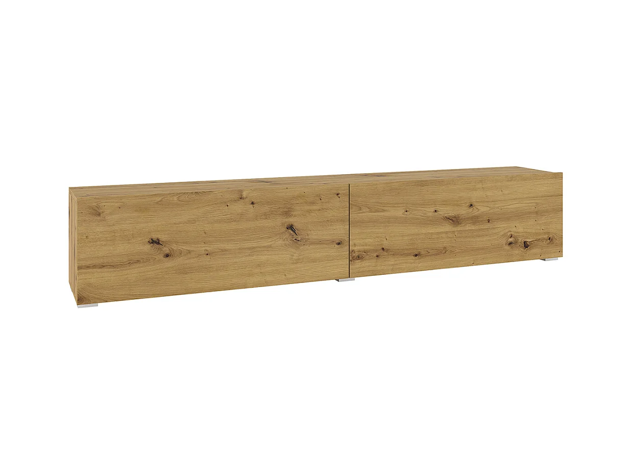 Meuble TV 2 portes 180 cm Glora Bois