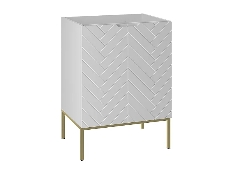 Mobile bagno senza lavabo Daria bianco 60cm