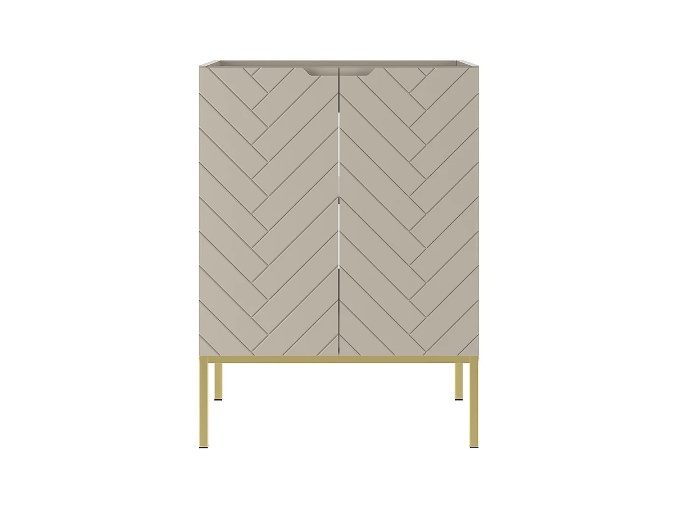 Mobile bagno senza lavabo Daria cachemire 60cm