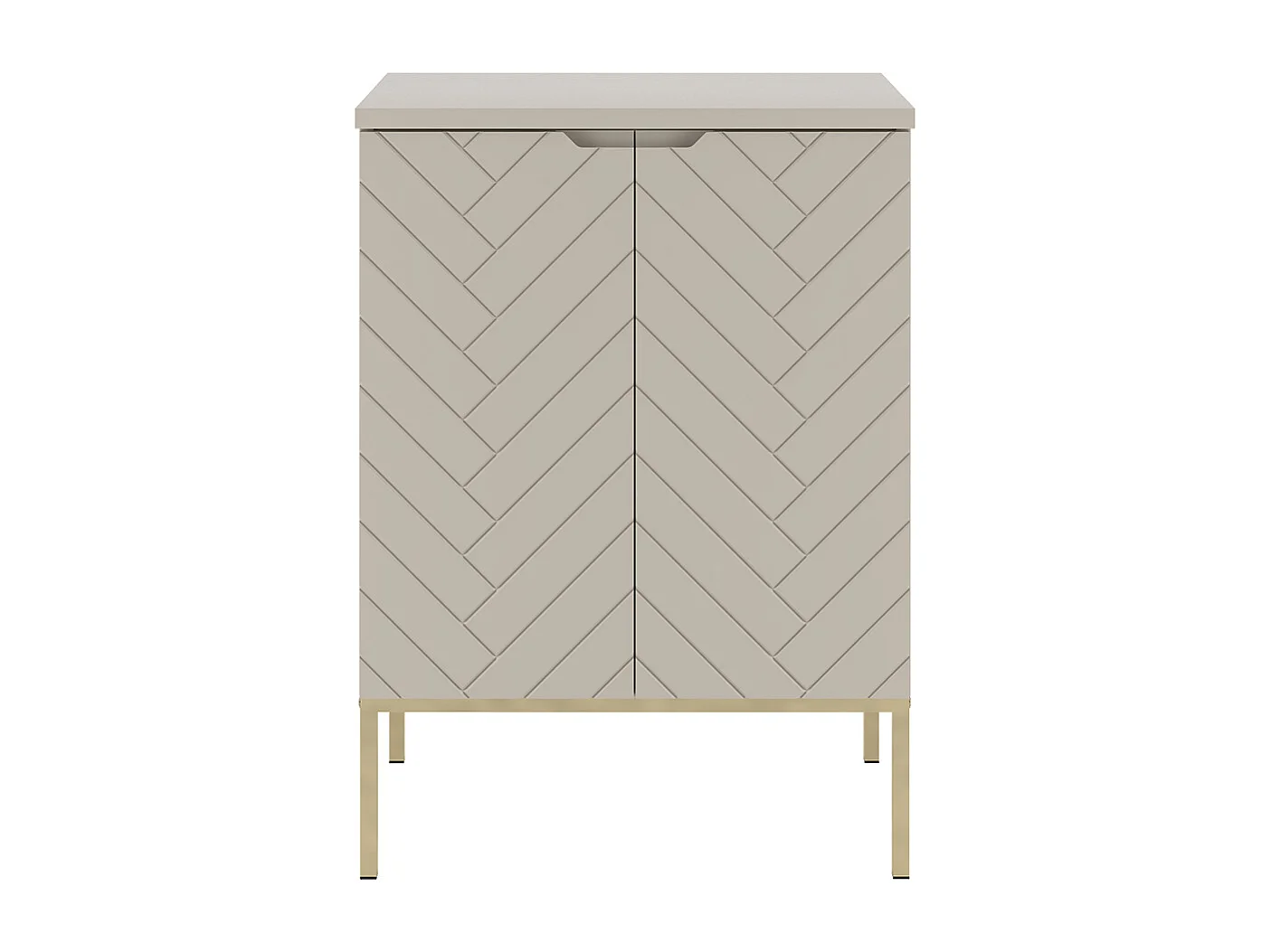 Waschbeckenunterschrank 60cm Waschtisch auf Füßen Daria Kaschmir