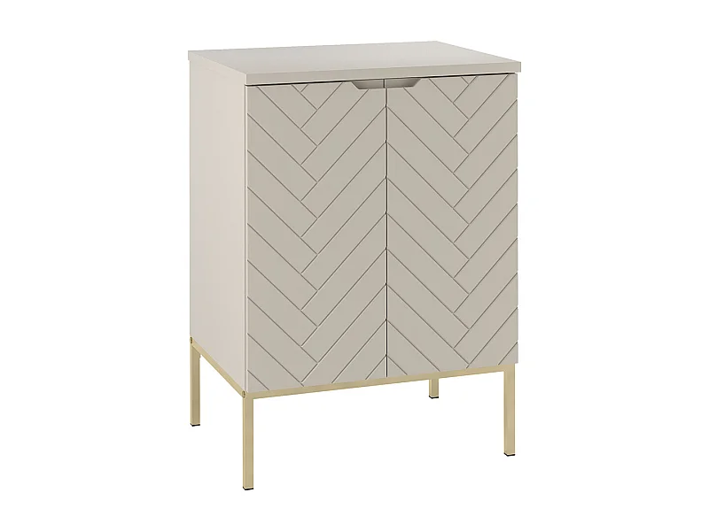 Wastafelonderbouw 60cm met poten Daria Cachemire