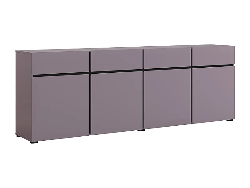 Lilia Violet 4-deurs dressoir met 4 laden