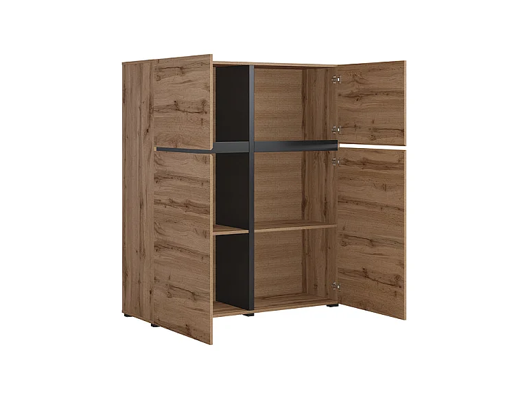 Lilia Houten 4-deurs dressoir