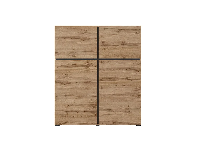 Lilia Houten 4-deurs dressoir