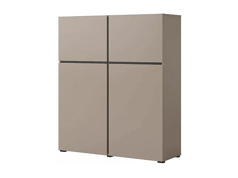 Lilia Taupe 4-deurs dressoir