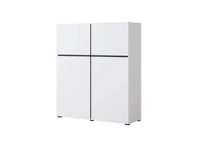 Buffet 4 portes Lilia Blanc