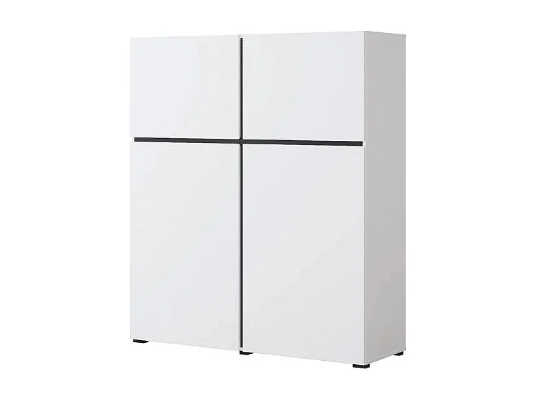 Buffet 4 portes Lilia Blanc