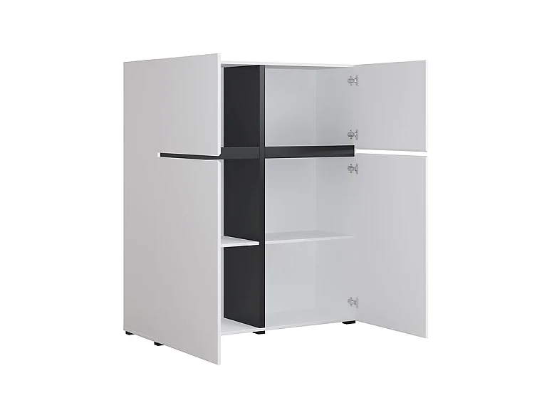 Buffet 4 portes Lilia Blanc