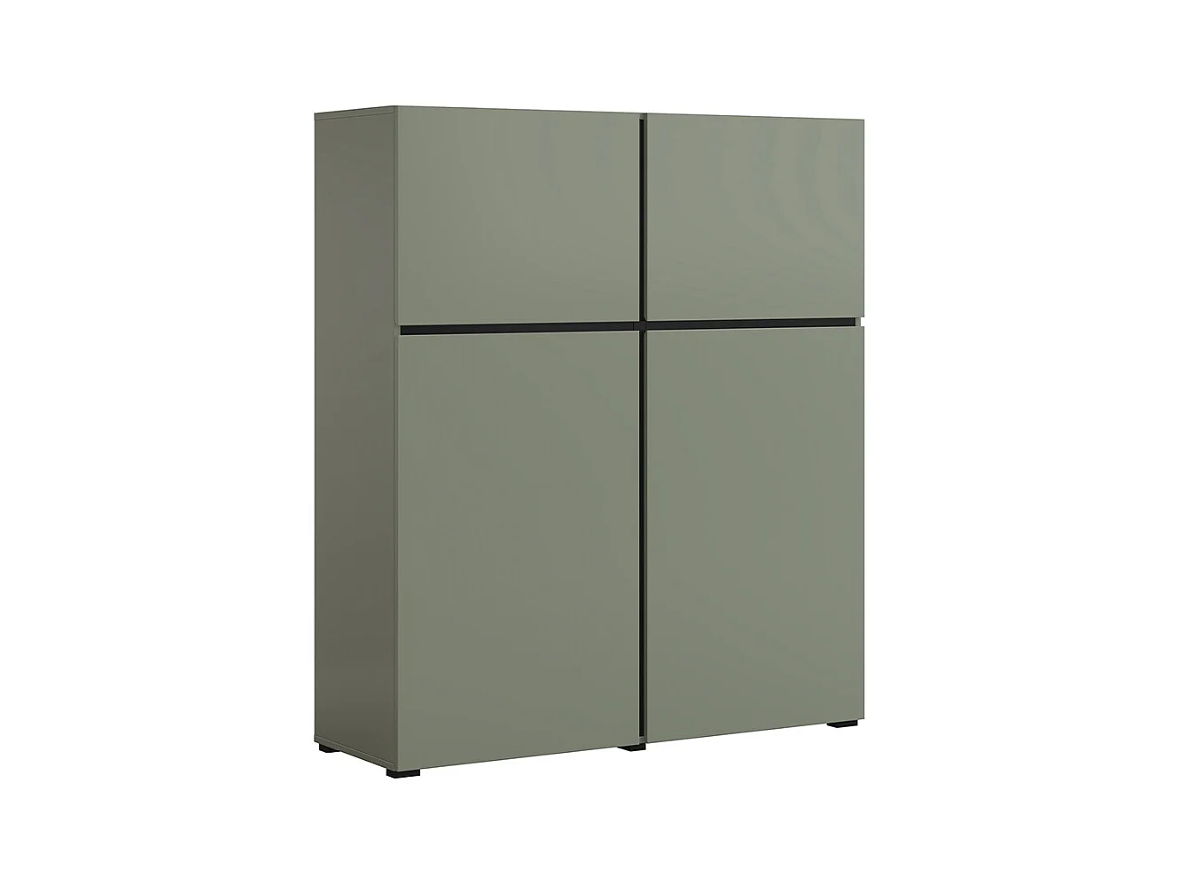 Buffet 4 portes Lilia Vert