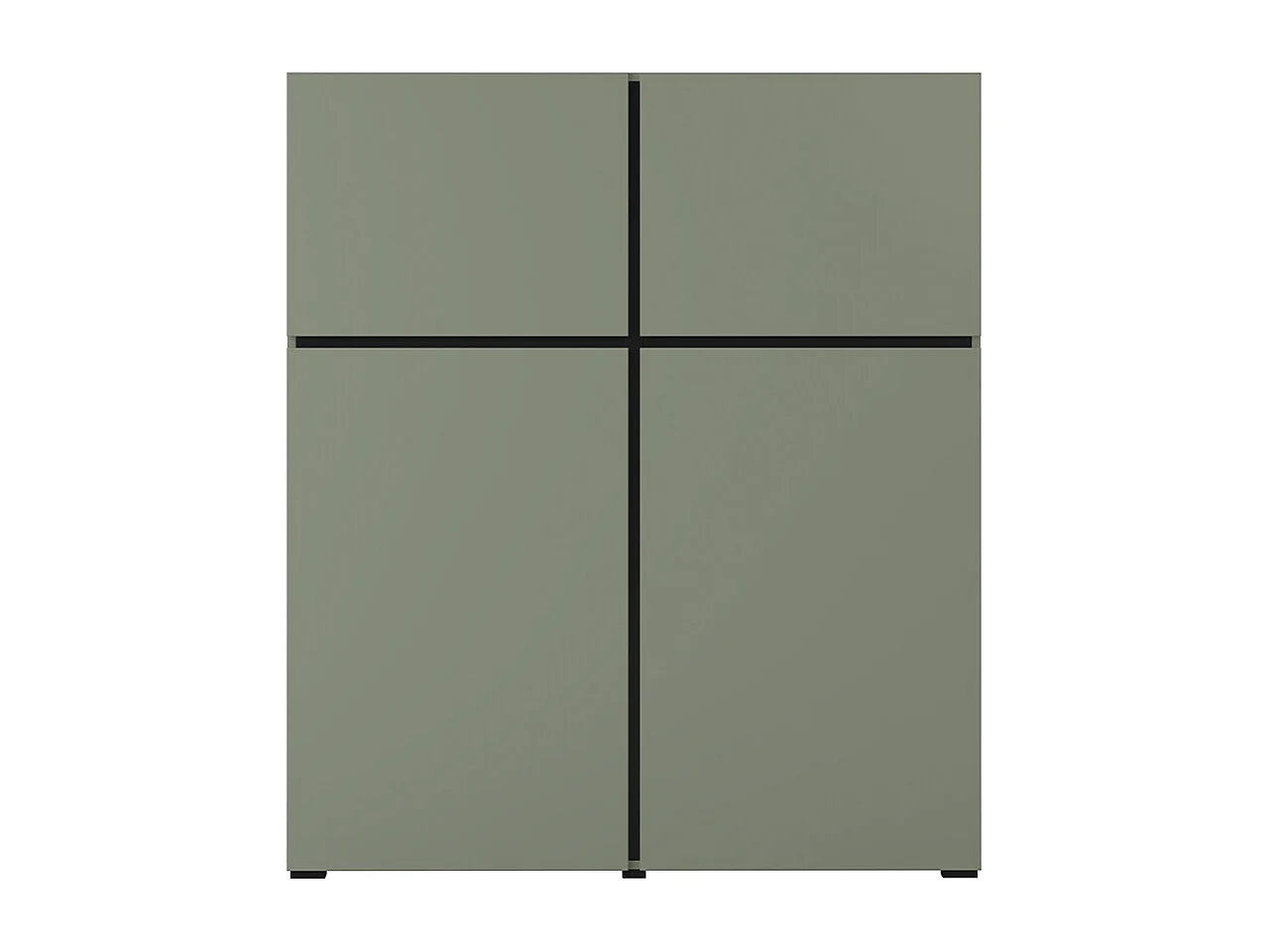 Buffet 4 portes Lilia Vert