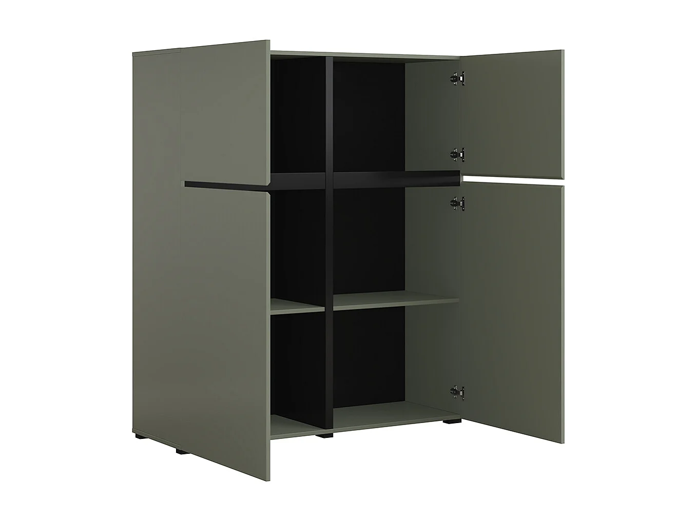 Buffet 4 portes Lilia Vert