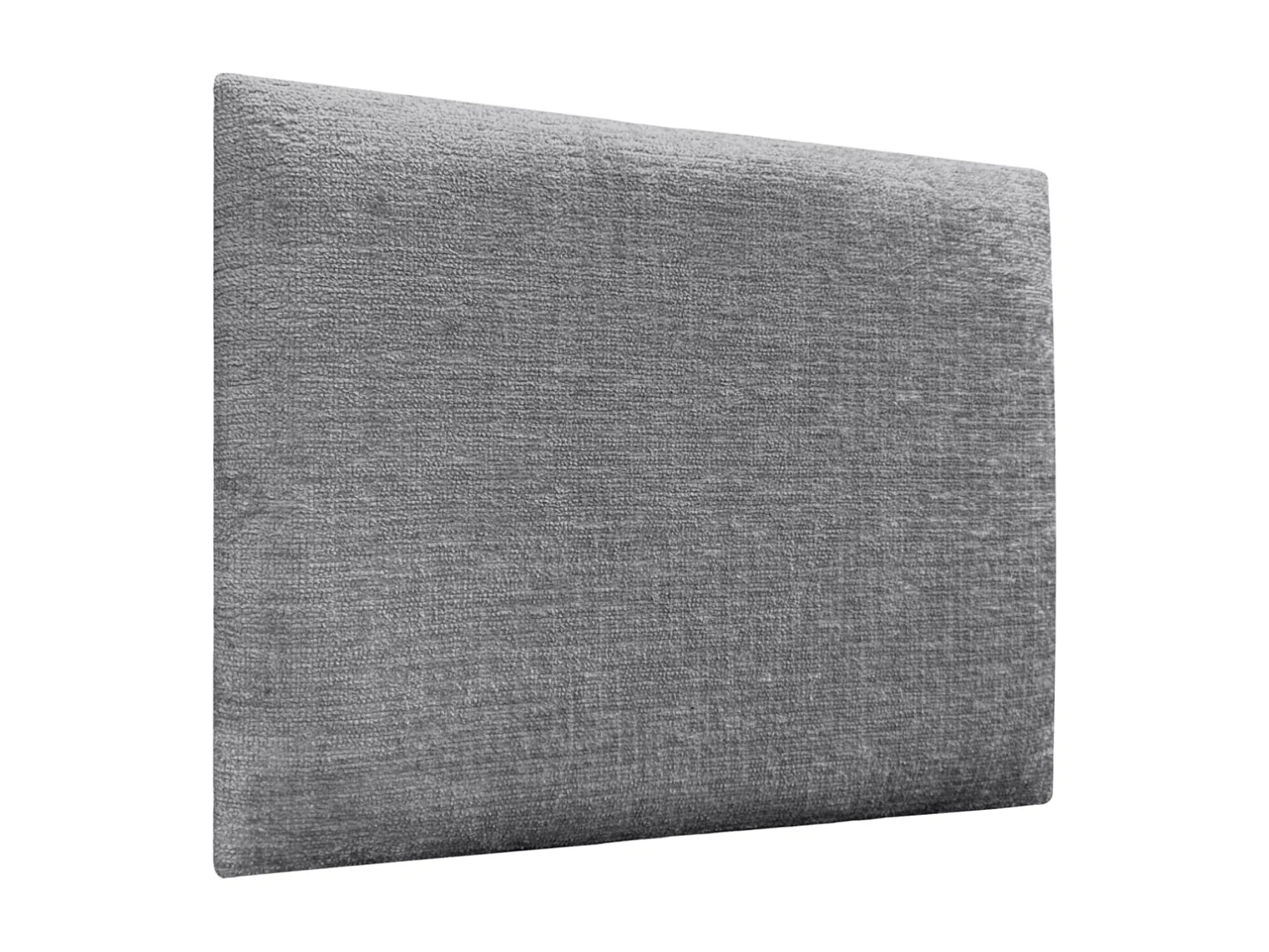 DHOME Tête de Lit Rembourrée en Laine Écologique Composée de Panneaux Autocollants Interchangeables Chambre de Luxe Rembourrée (Gris, 180 cm)