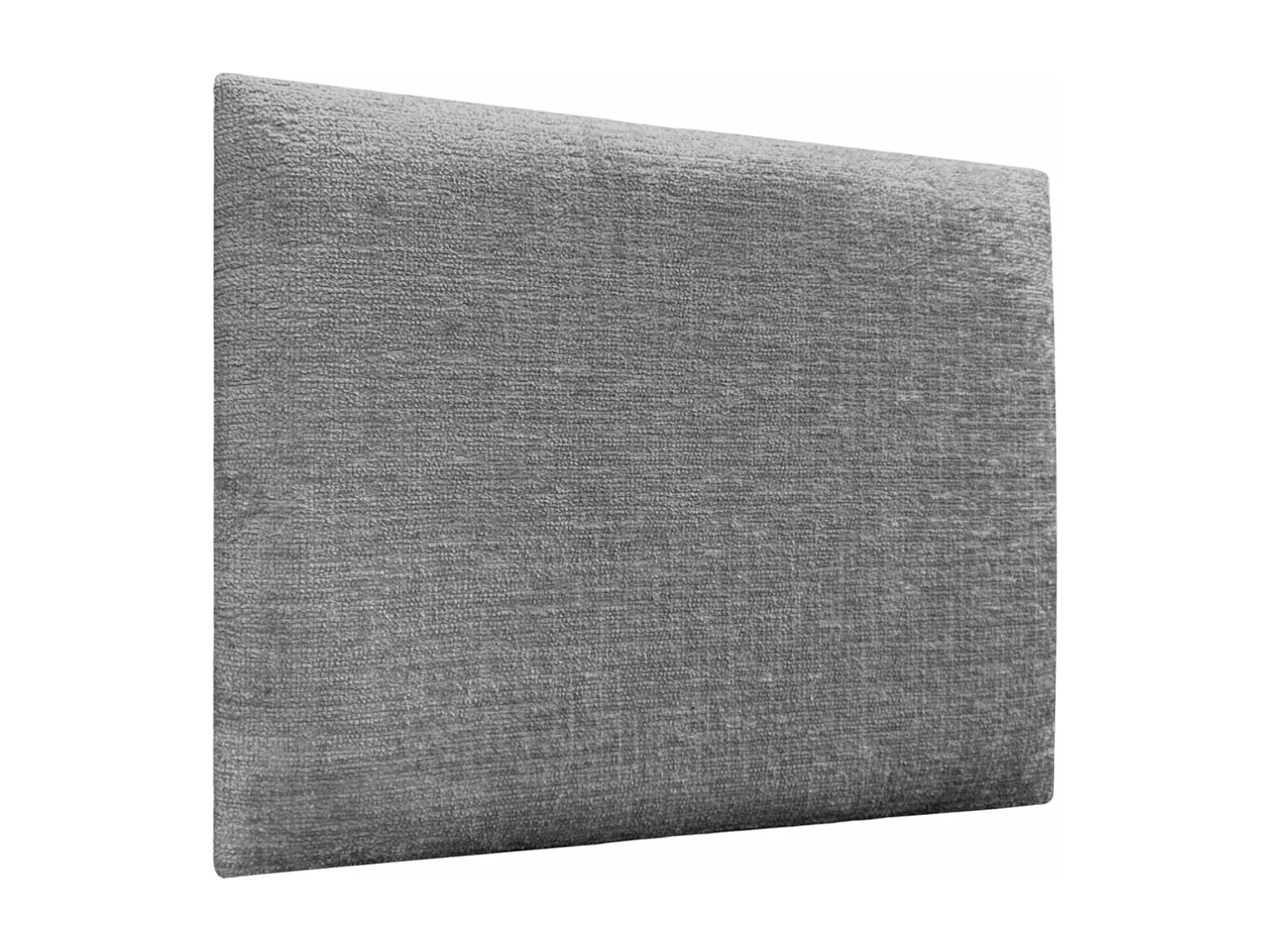 DHOME Tête de Lit Rembourrée en Laine Écologique Composée de Panneaux Autocollants Interchangeables Chambre de Luxe Rembourrée (Gris, 90 cm)