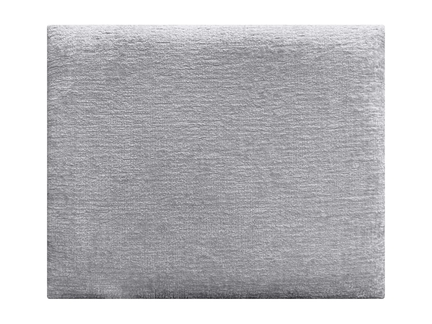 DHOME Tête de Lit Rembourrée en Laine Écologique Composée de Panneaux Autocollants Interchangeables Chambre de Luxe Rembourrée (Gris Clair, 110 cm)