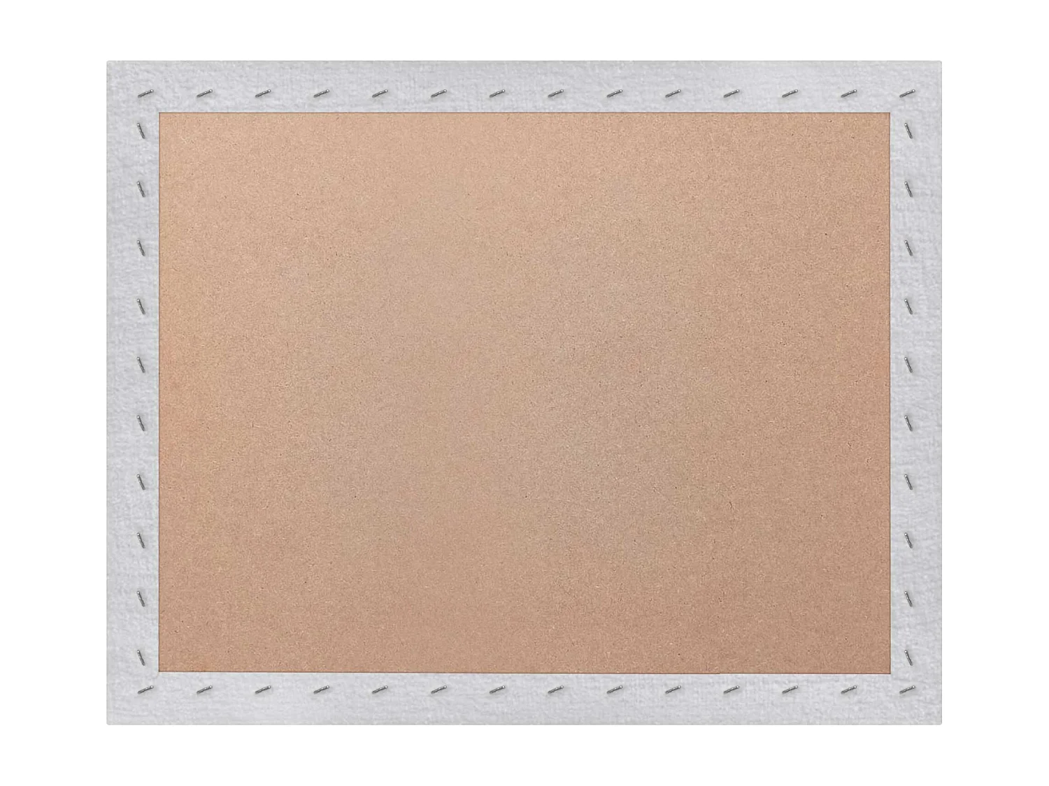 DHOME Gestoffeerd hoofdeinde in ecologische wol samengesteld uit verwisselbare zelfklevende panelen Luxe slaapkamer opgevuld (wit, 135cm)