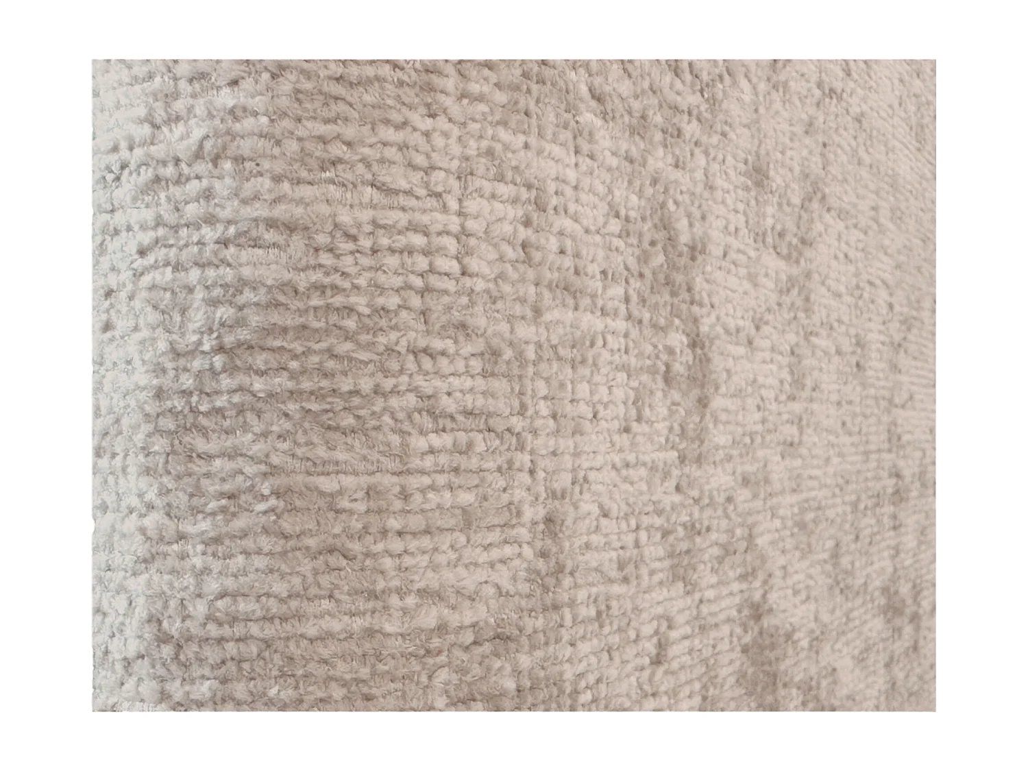 DHOME Gepolstertes Kopfteil aus ökologischer Wolle, bestehend aus austauschbaren selbstklebenden Paneelen, luxuriöses gepolstertes Schlafzimmer (Beige, 110cm)