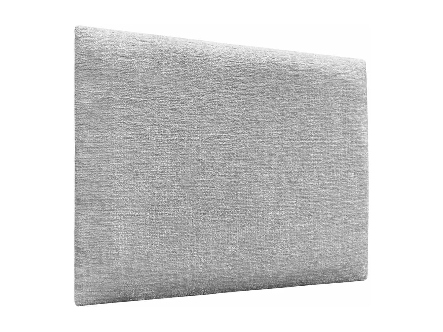 DHOME Tête de Lit Rembourrée en Laine Écologique Composée de Panneaux Autocollants Interchangeables Chambre de Luxe Rembourrée (Gris Clair, 120 cm)