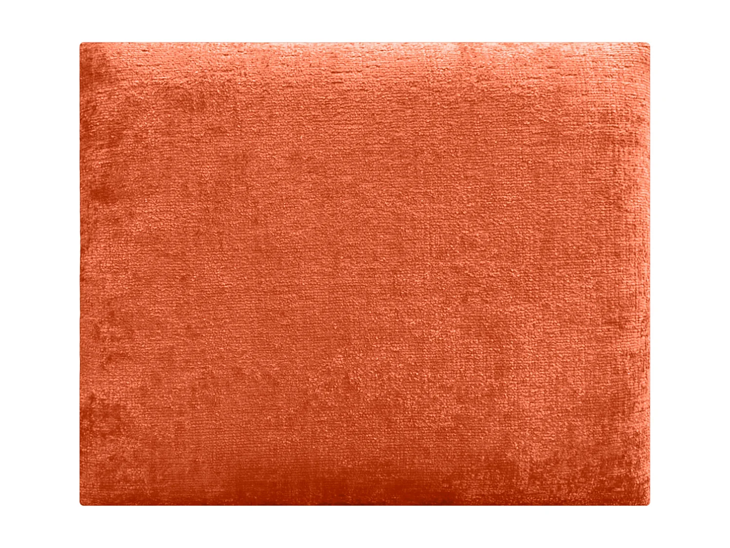 DHOME Tête de Lit Rembourrée en Laine Écologique Composée de Panneaux Autocollants Interchangeables Chambre de Luxe Rembourrée (Orange, 160 cm)
