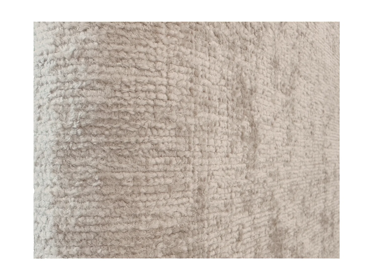 DHOME Gepolstertes Kopfteil aus ökologischer Wolle, bestehend aus austauschbaren selbstklebenden Paneelen, luxuriöses gepolstertes Schlafzimmer (Beige, 150cm)