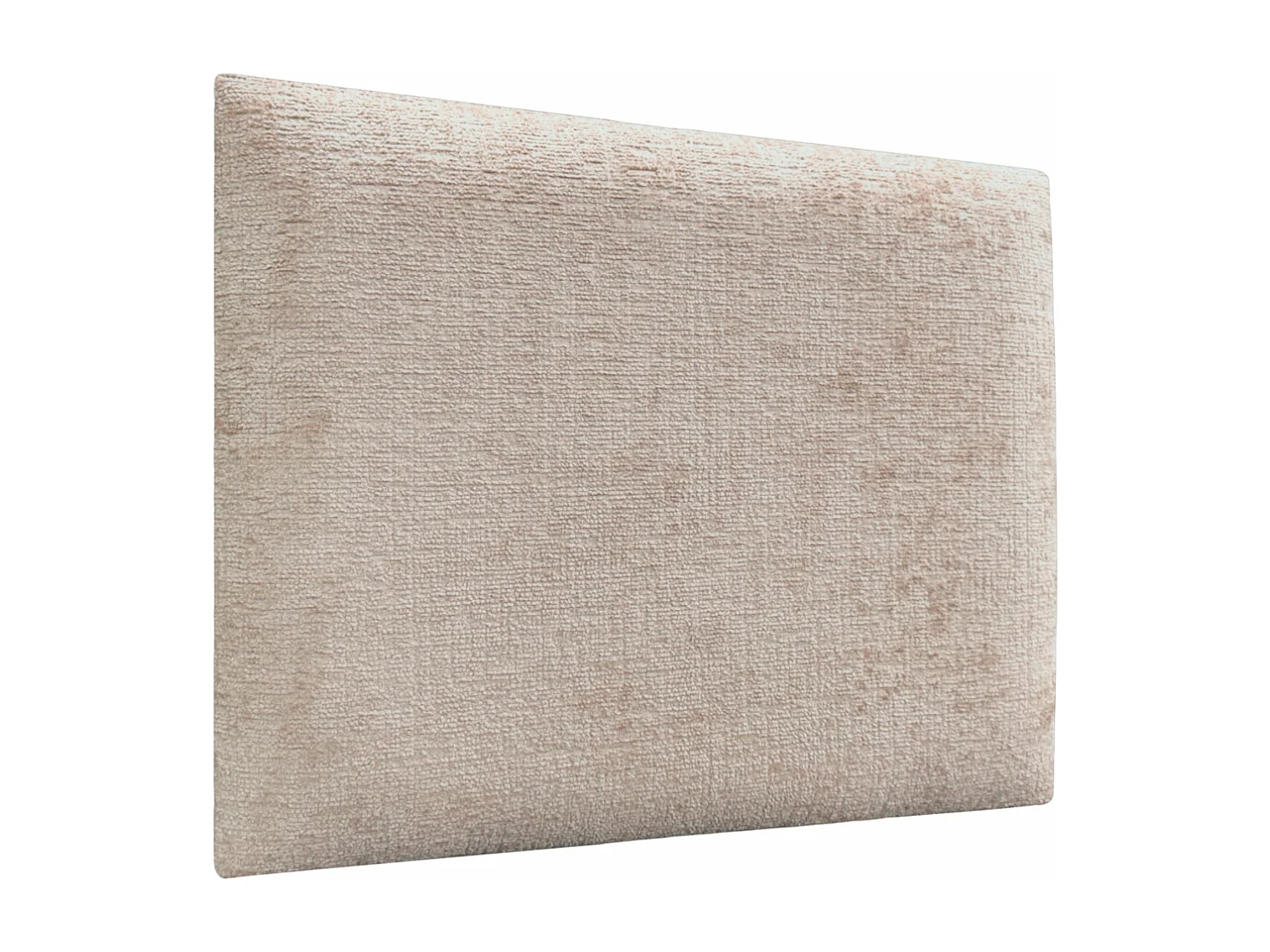 DHOME Tête de Lit Rembourrée en Laine Écologique Composée de Panneaux Autocollants Interchangeables Chambre de Luxe Rembourrée (Beige, 150 cm)