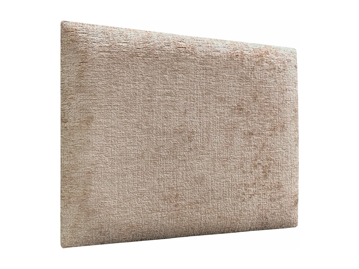 DHOME Gepolstertes Kopfteil aus ökologischer Wolle, bestehend aus austauschbaren selbstklebenden Paneelen, luxuriöses gepolstertes Schlafzimmer (Hellbraun, 220cm)