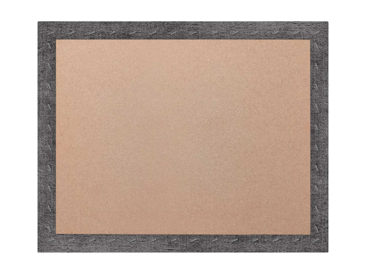 DHOME Gestoffeerd hoofdeinde in ecologische wol samengesteld uit verwisselbare zelfklevende panelen Luxe slaapkamer opgevuld (donkergrijs,90cm)