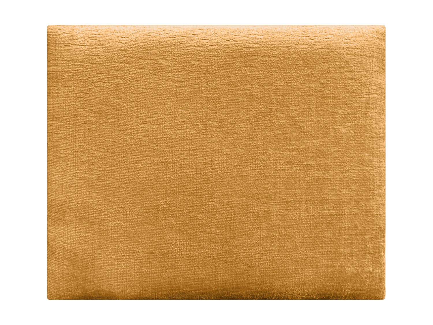 DHOME Gepolstertes Kopfteil aus ökologischer Wolle, bestehend aus austauschbaren selbstklebenden Paneelen, luxuriöses gepolstertes Schlafzimmer (Senf, 120cm)