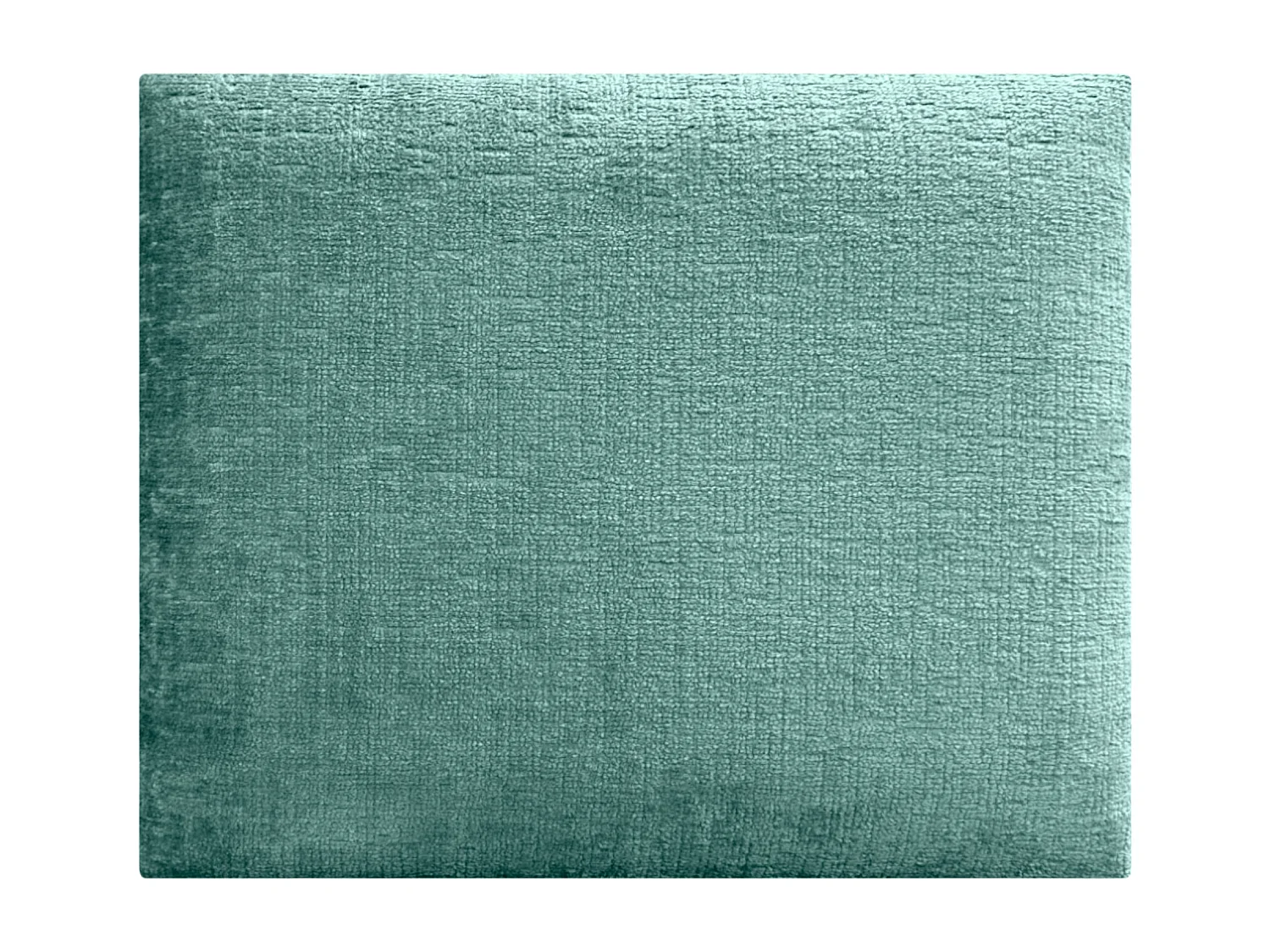 DHOME Tête de Lit Rembourrée en Laine Écologique Composée de Panneaux Autocollants Interchangeables Chambre de Luxe Rembourrée (vert aqua, 160 cm)