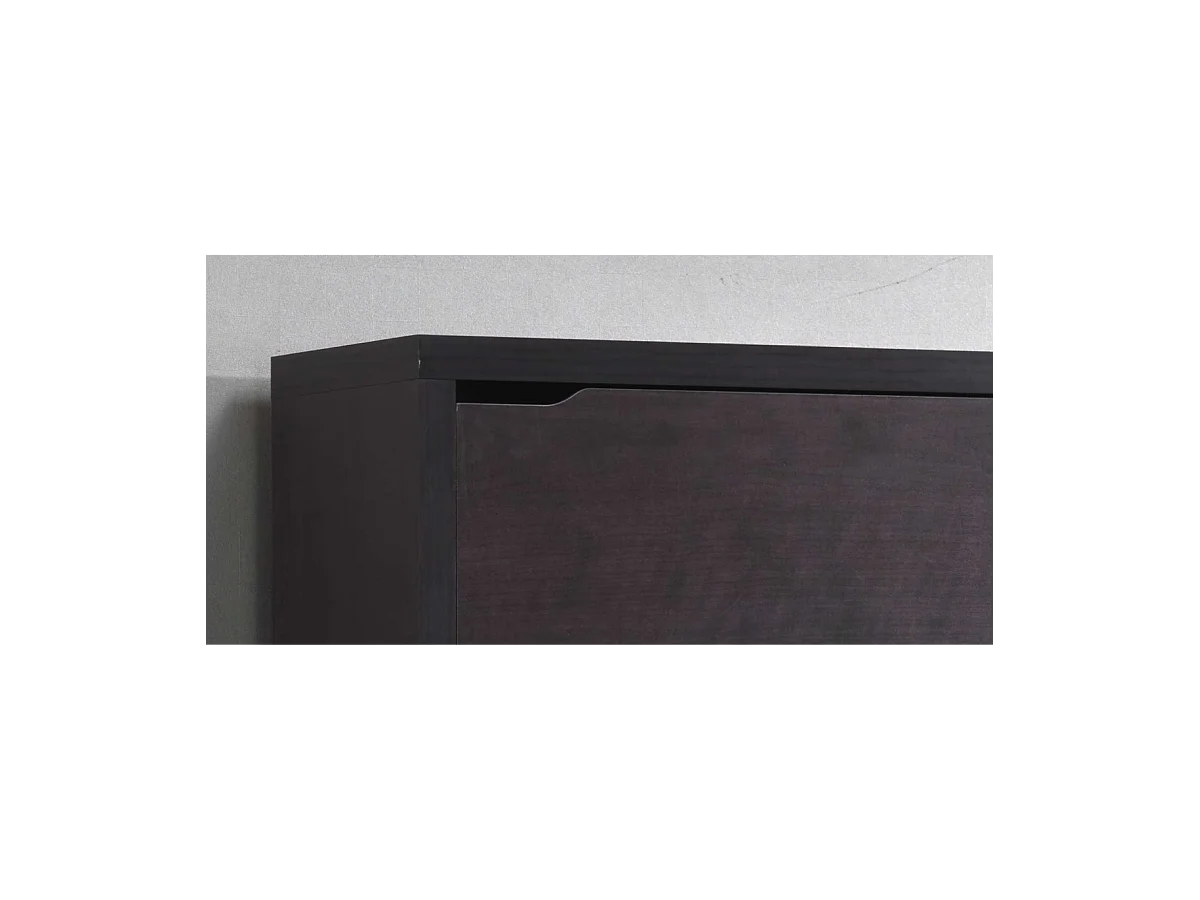 Zapatero 4 puertas kubox acabado capuchino 79cm(ancho) 155cm(altura) 24cm(fondo)