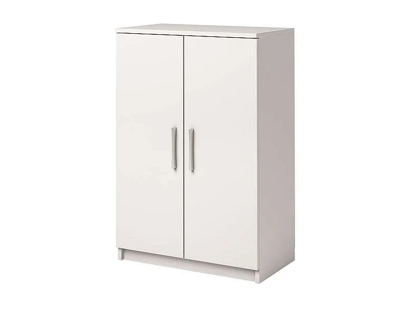 Armario Jupiter multiusos bajo en blanco. 60 cm(ancho) 90 cm(altura) 35.6 cm(fondo)