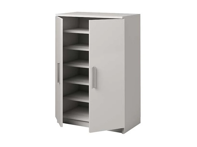 Armario Jupiter multiusos bajo en blanco. 60 cm(ancho) 90 cm(altura) 35.6 cm(fondo)