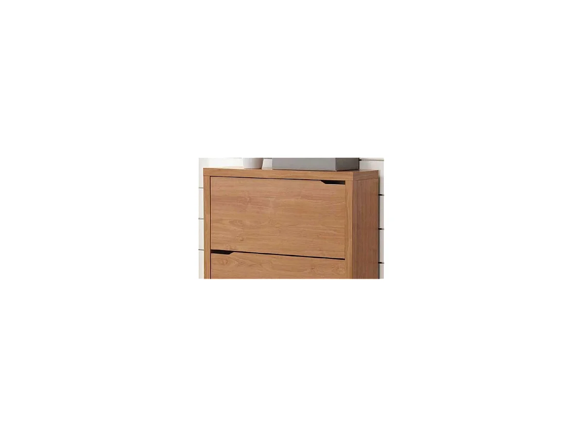 Zapatero 3 puertas kubox acabado maple, 79cm(ancho) 119cm(altura) 24cm(fondo)