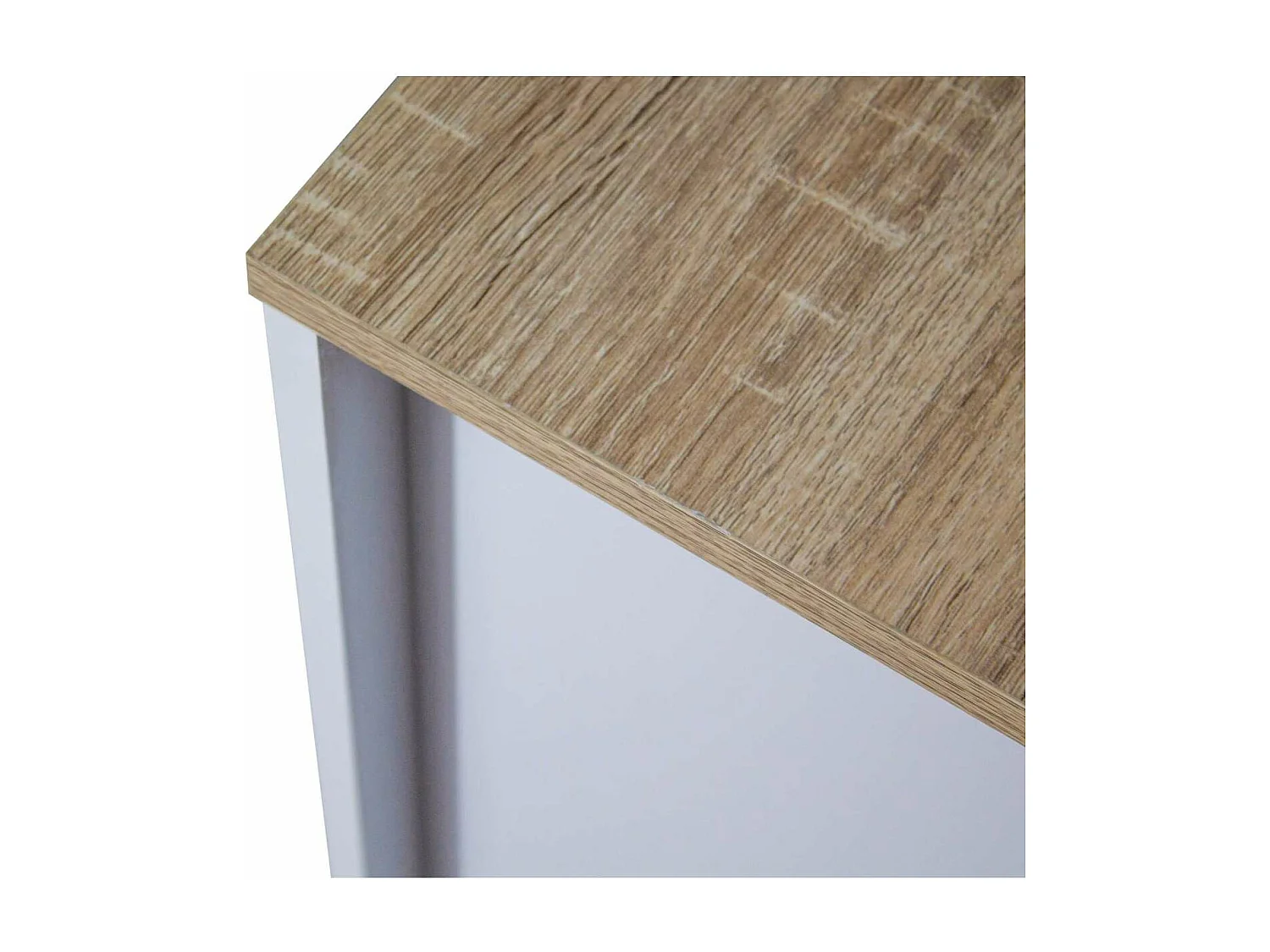 Armario Zapatero 2 trampones Md-Afacar acabado blanco 74cm(ancho) 81cm(altura) 24cm(fondo)