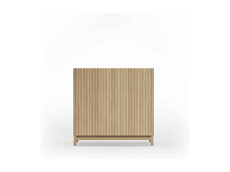 Zapatero 2 puertas modelo 513 acabado roble vallado, 90x90x27 (alto x ancho x fondo)