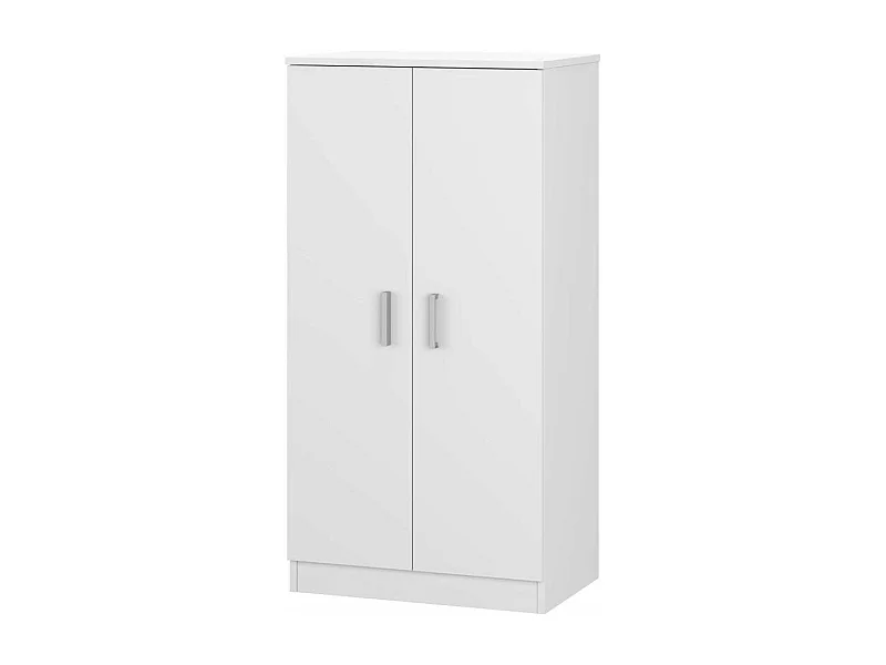Armario multiusos 2 puertas Sfera en blanco 55 cm(ancho) 108 cm(altura) 35 cm(fondo)