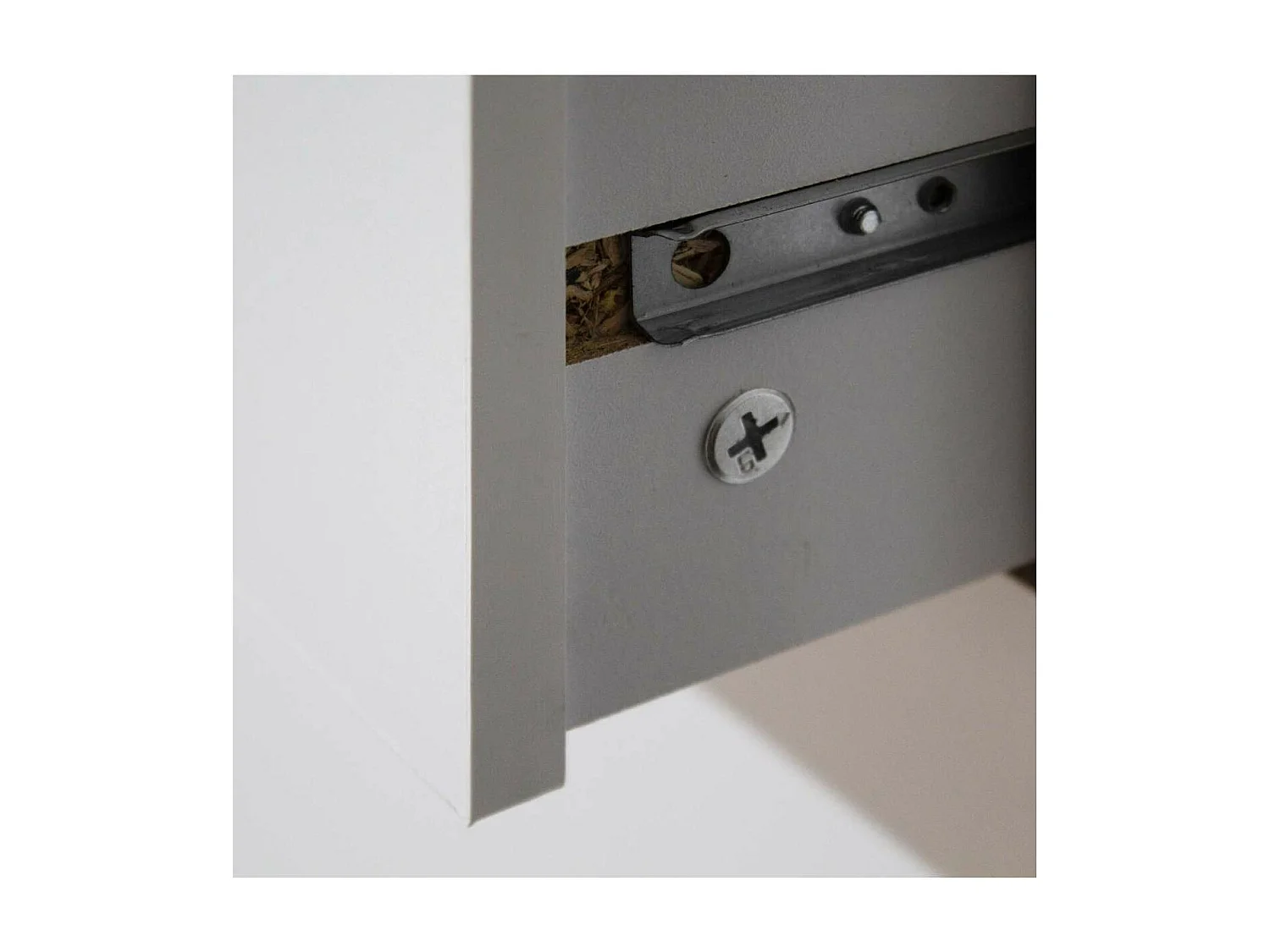 Armario Zapatero 3 trampones 1 cajón acabado blanco 78cm(ancho) 140cm(altura) 24cm(fondo)