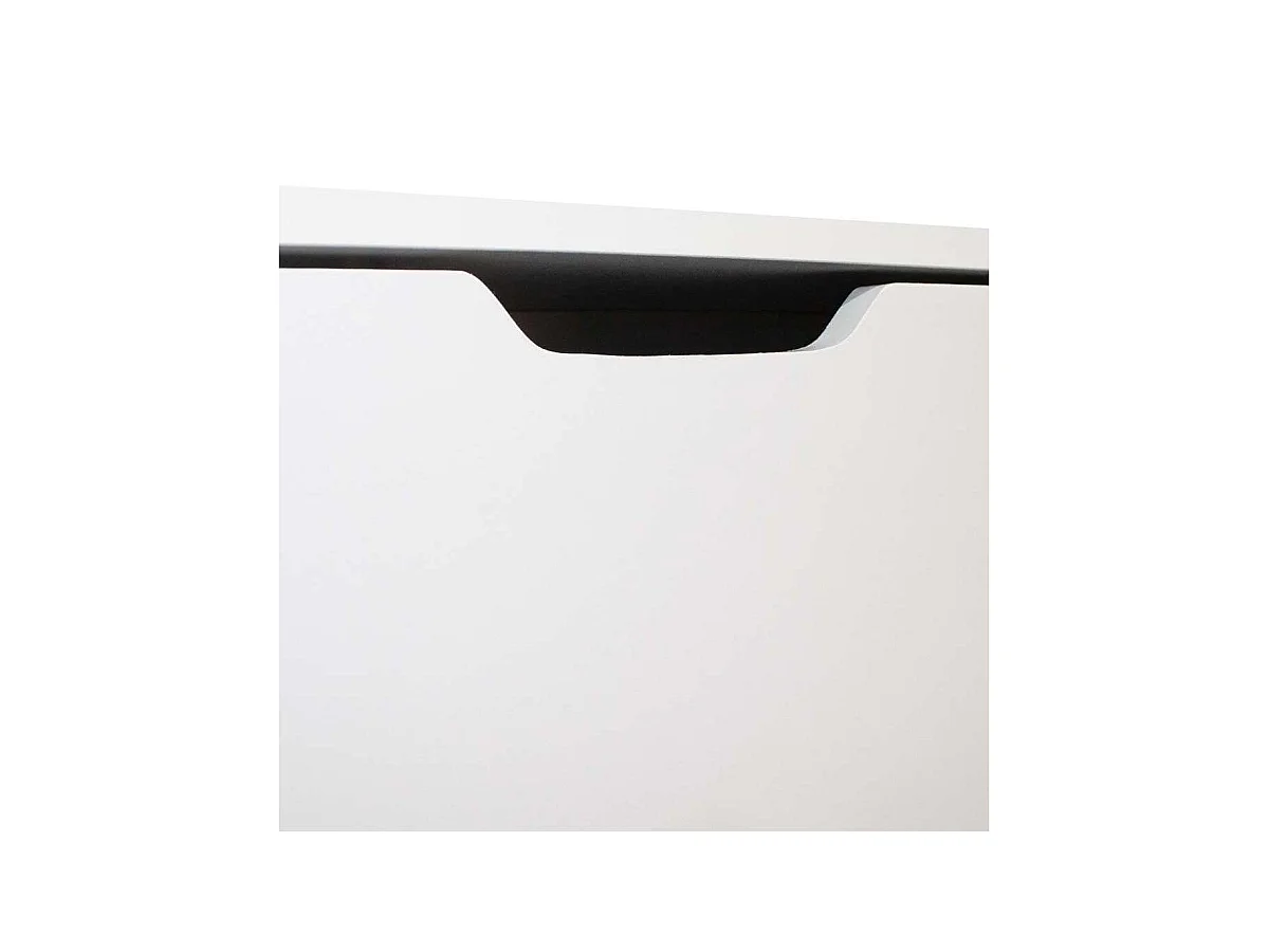 Armario Zapatero 2 trampones Md-Baza acabado blanco 80cm(ancho) 92cm(altura) 24cm(fondo)