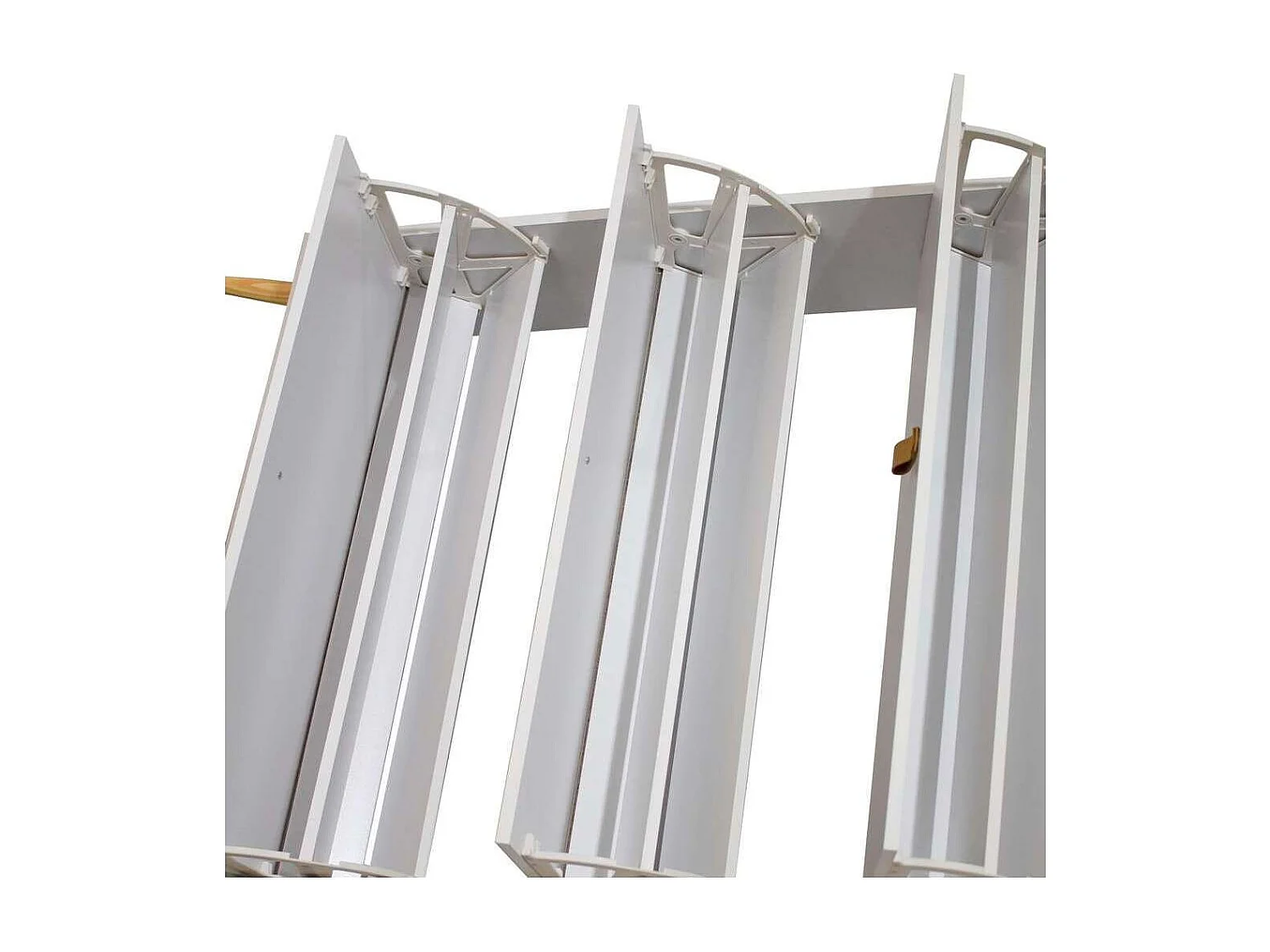 Armario Zapatero 3 trampones Md-Aldeire acabado blanco 80cm(ancho) 128.5cm(altura) 23.5cm(