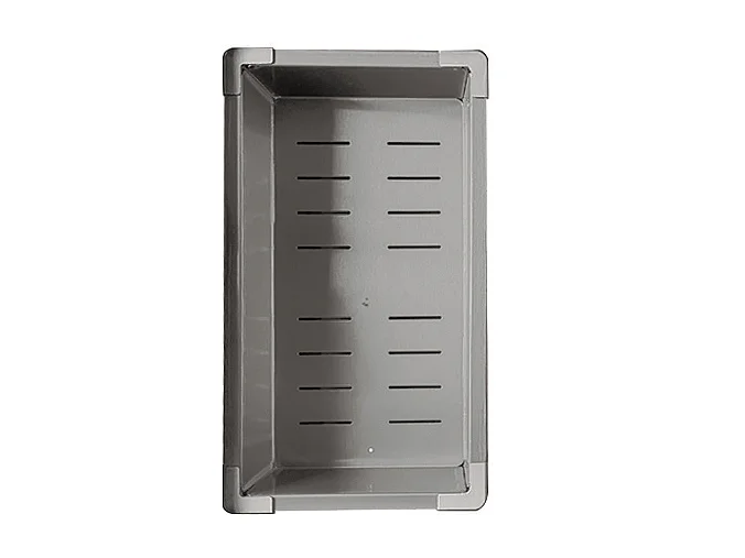 Fregadero de un seno en inox con bandeja Libia 54 cm(ancho) 44 cm(largo)