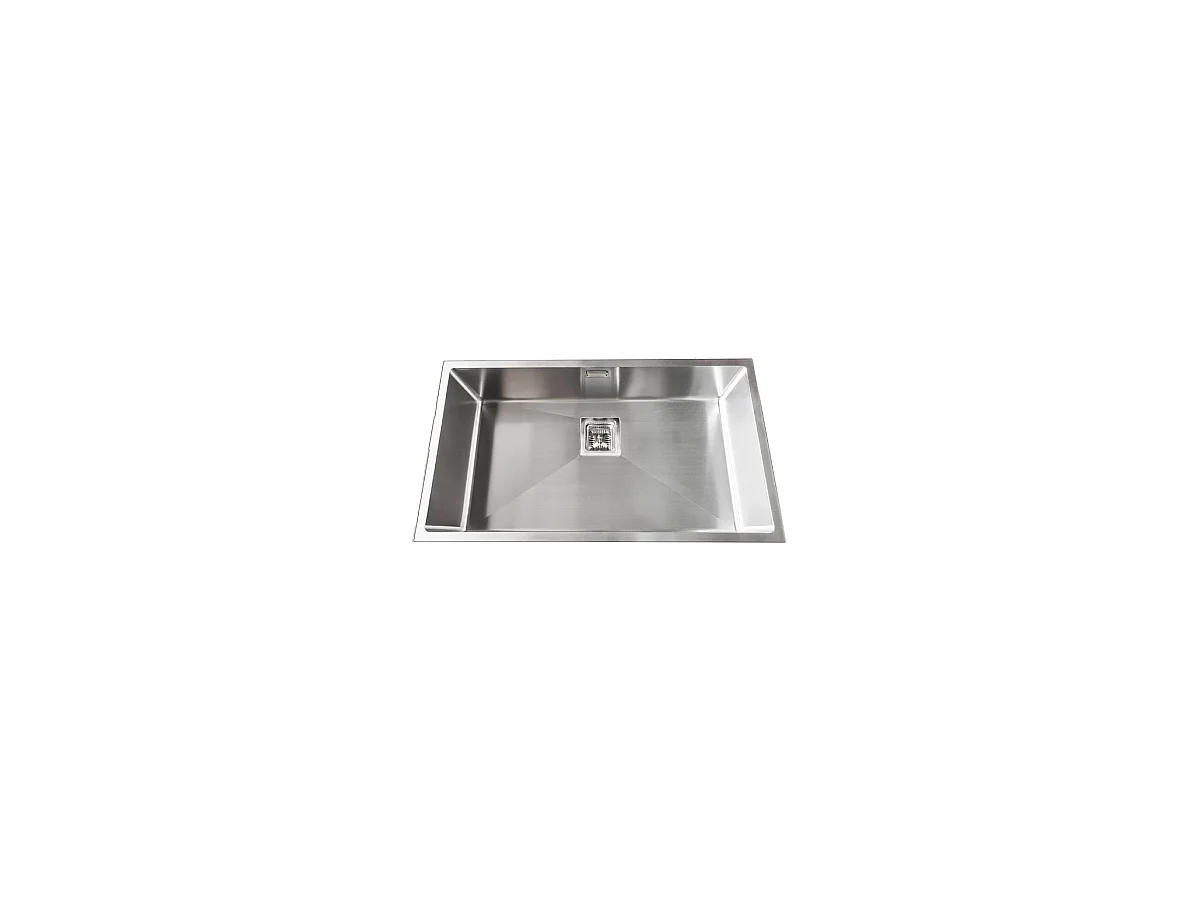 Fregadero de un seno en inox Israel, 77,6 cm(ancho)43,6 cm(largo)