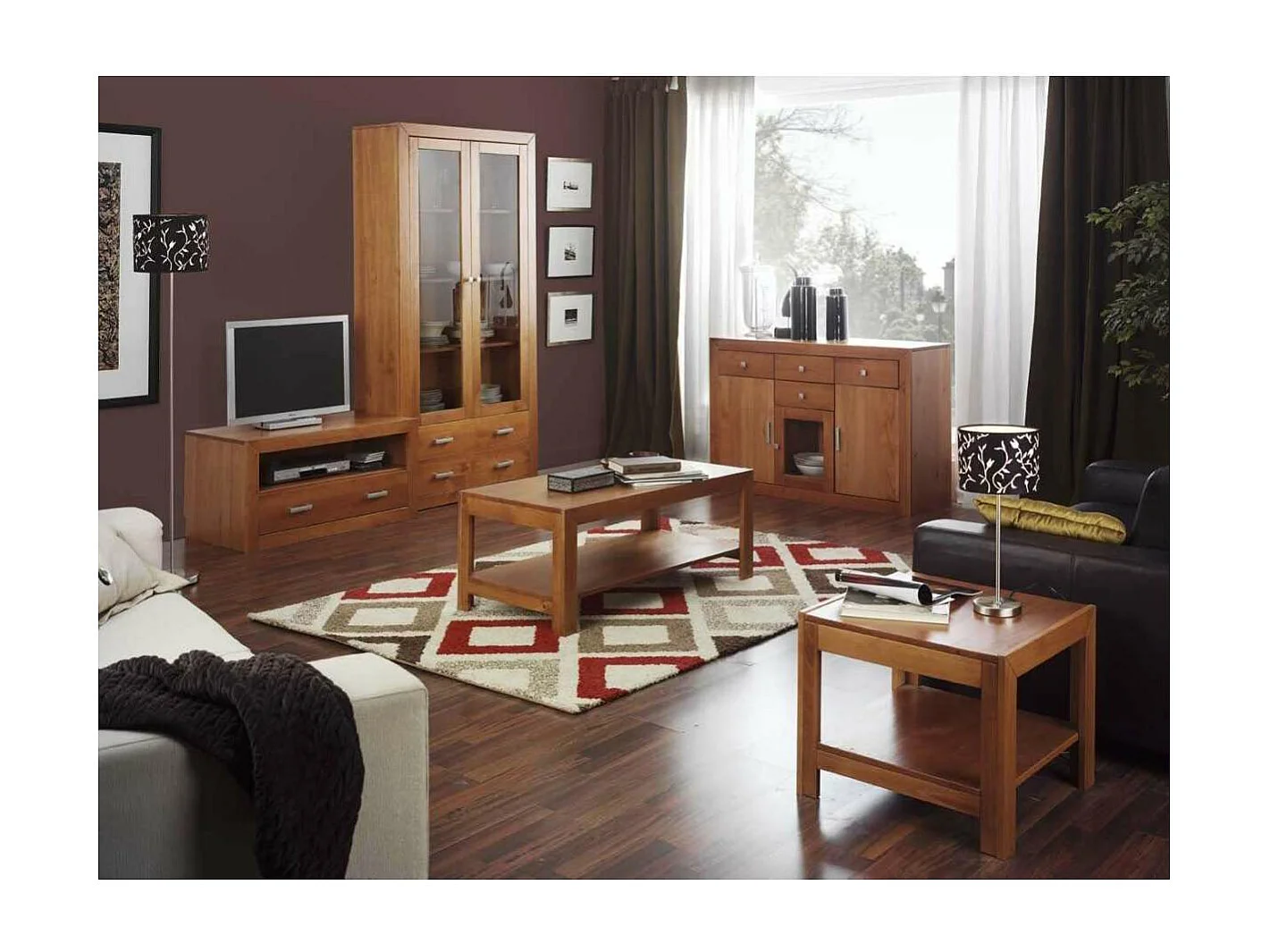 Mesa De Rincón Madera De Pino 45 cm(alto)55 cm(ancho)55 cm(largo)