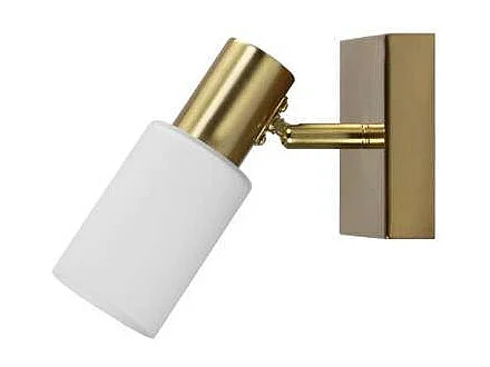 Aplique de pared Samba acabado latón, 14cm(alto) 10cm(ancho) 20cm(largo)