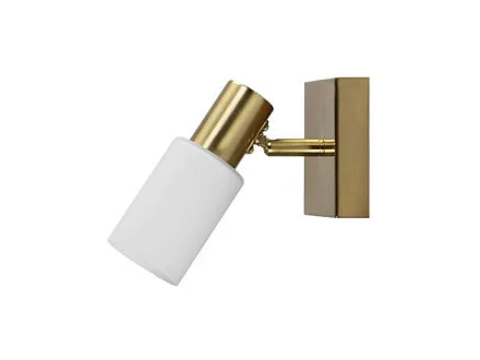 Aplique de pared Samba acabado latón, 14cm(alto) 10cm(ancho) 20cm(largo)
