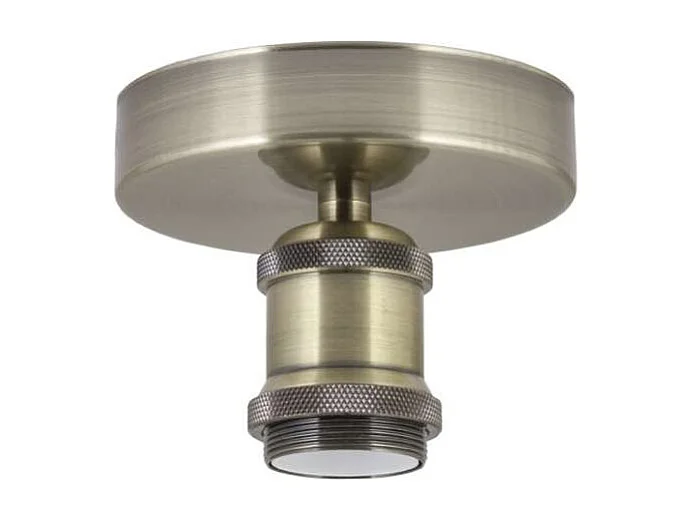 Aplique a techo modelo Eduardo acabado cuero 9 cm(alto) 12 cm(ancho)12 cm(fondo