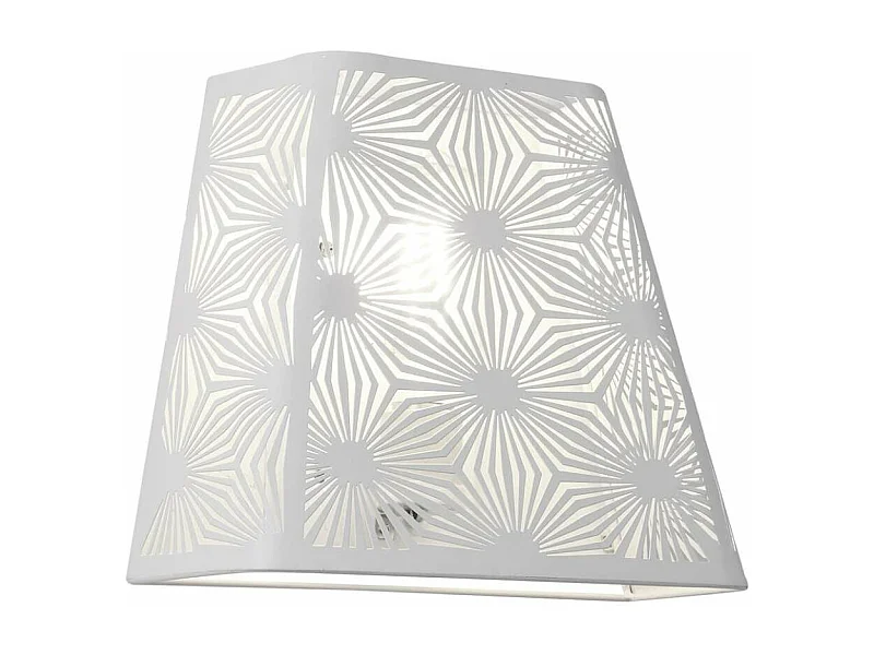 Aplique de pared modelo Nuria acabado blanco 25 cm(alto)22 cm(ancho)10 cm(largo)