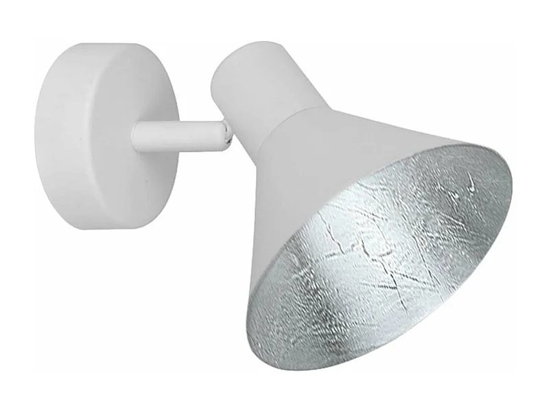 Aplique a pared modelo Kenn acabado blanco 10 cm(alto) 14 cm(ancho) 18 cm (fondo)